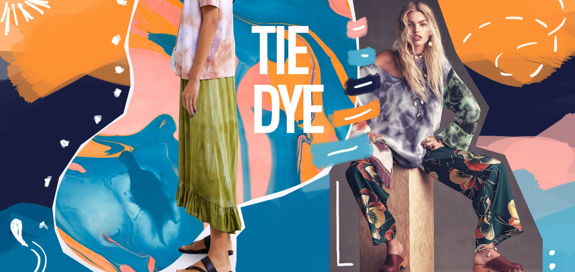 Moda Tie-Dye regresa con más fuerza